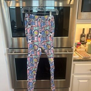 Vineyard Vines size L 12/14 girl Leggings, some wear